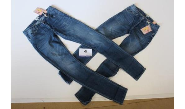 2 jeansbroeken, BRIAN + NEPHEW,  m25 en 27